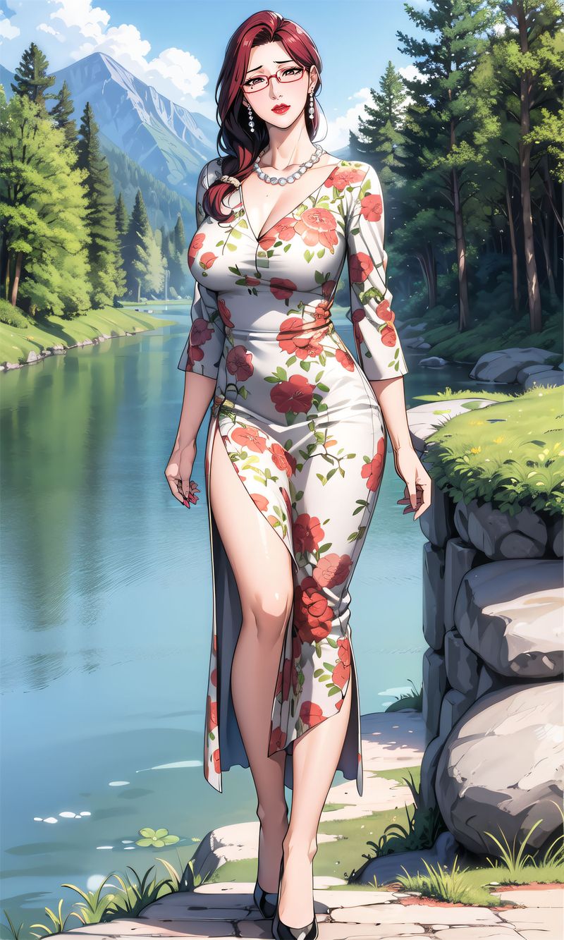 [AI绘画]美人母亲整合肉嫁高柳傢第06话