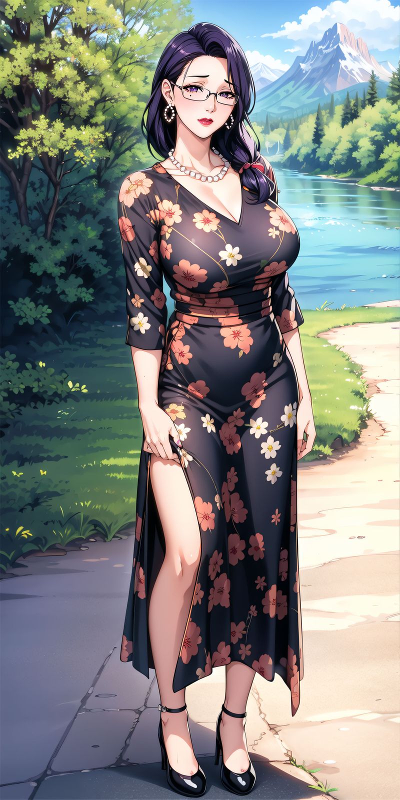 [AI绘画]美人母亲整合肉嫁高柳傢第06话