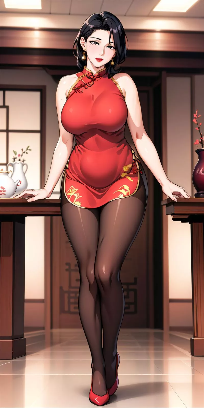 [AI绘画]美人母亲整合肉嫁高柳傢-第06話 - 图片 70