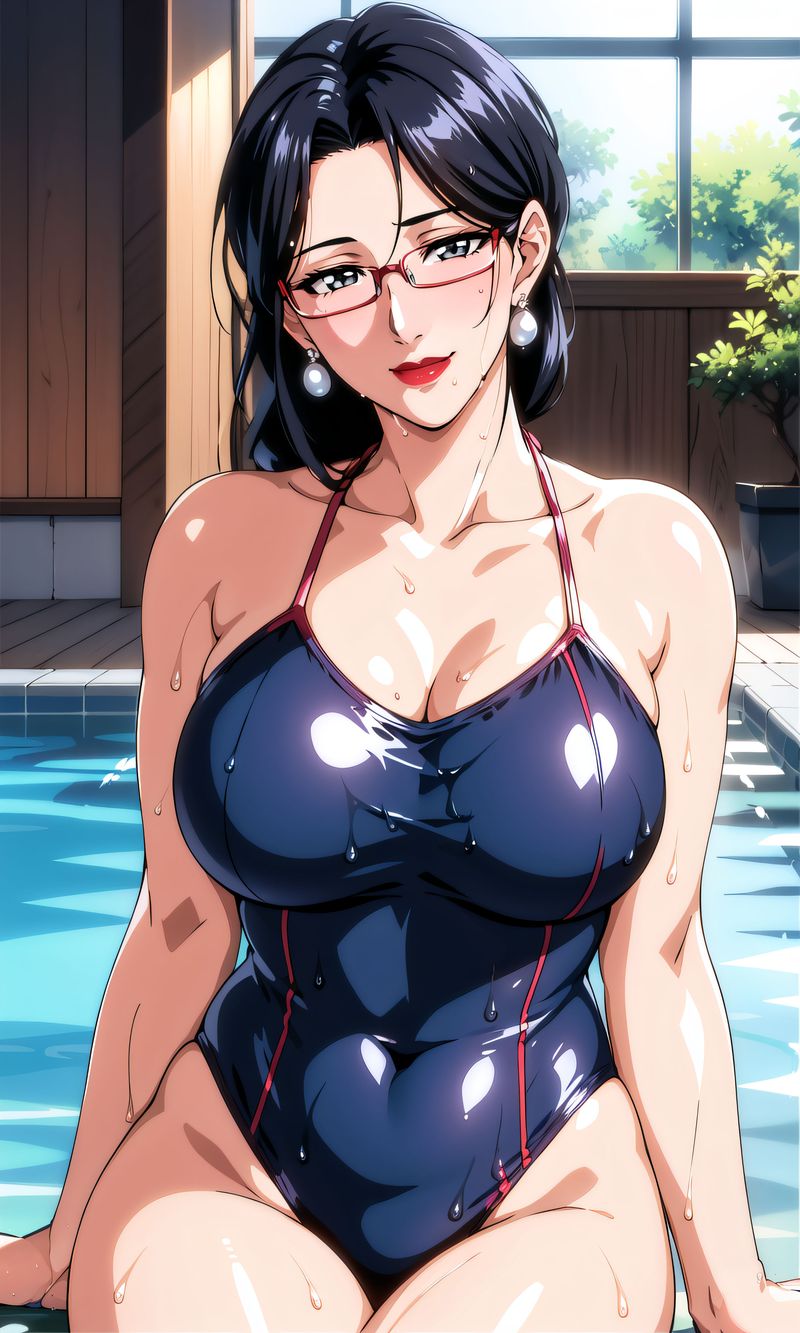 [AI绘画]美人母亲整合肉嫁高柳傢第07话