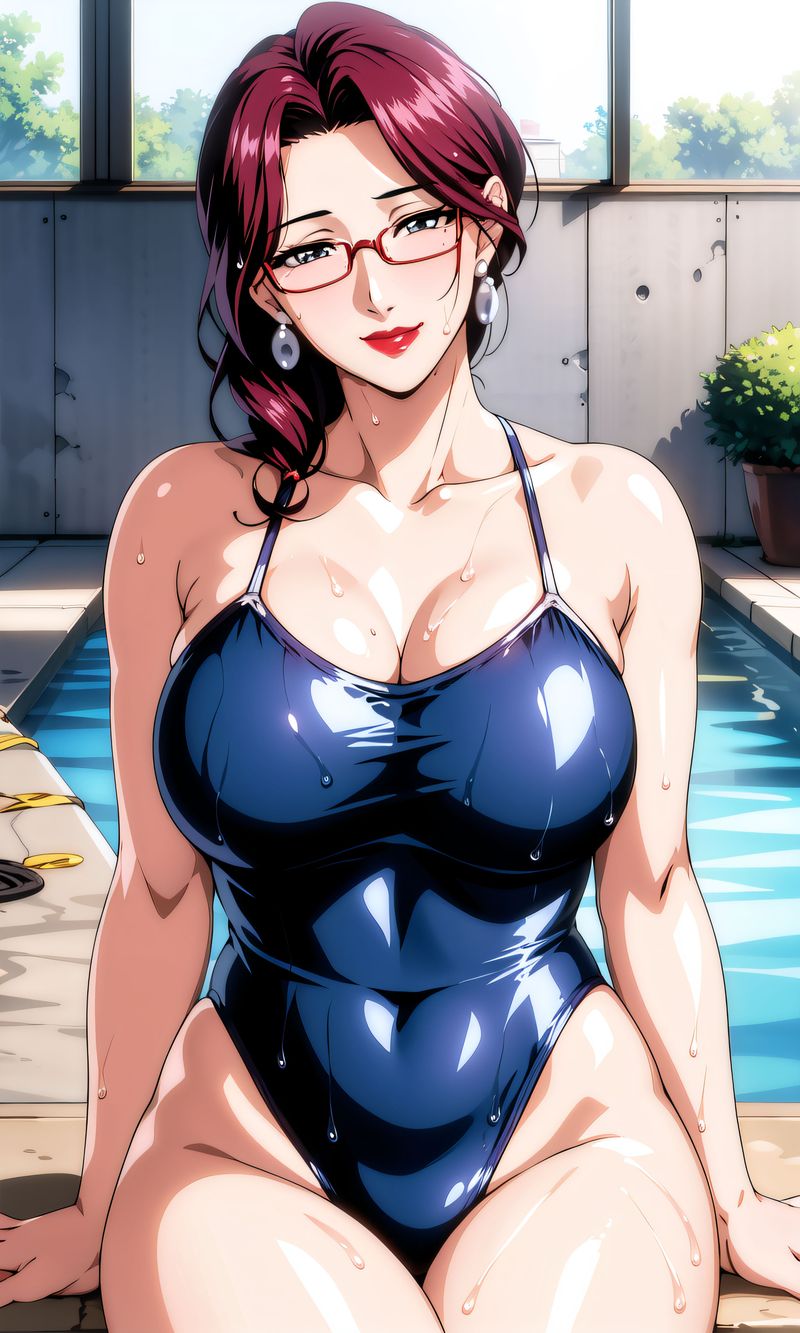 [AI绘画]美人母亲整合肉嫁高柳傢第07话