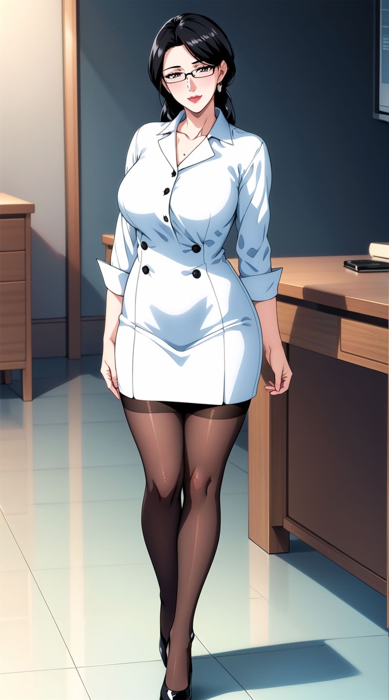 [AI绘画]美人母亲整合肉嫁高柳傢第07话