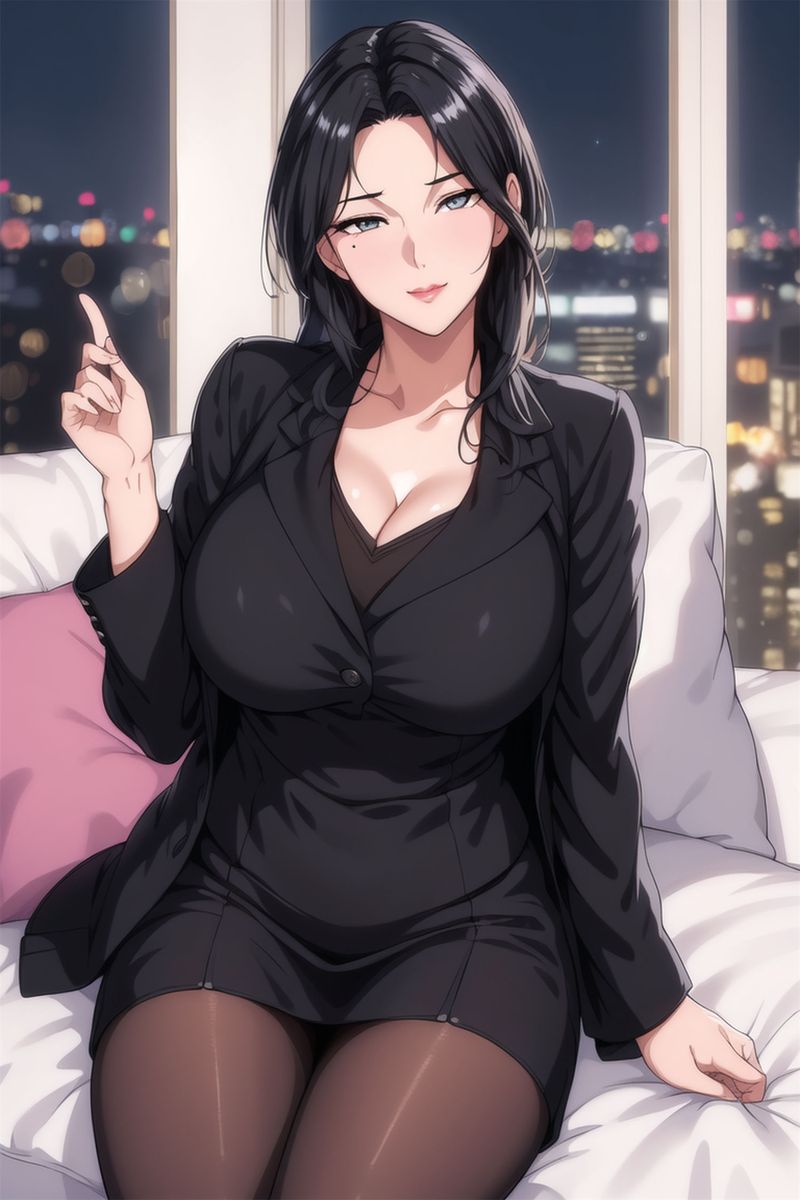 [AI绘画]美人母亲整合肉嫁高柳傢第07话