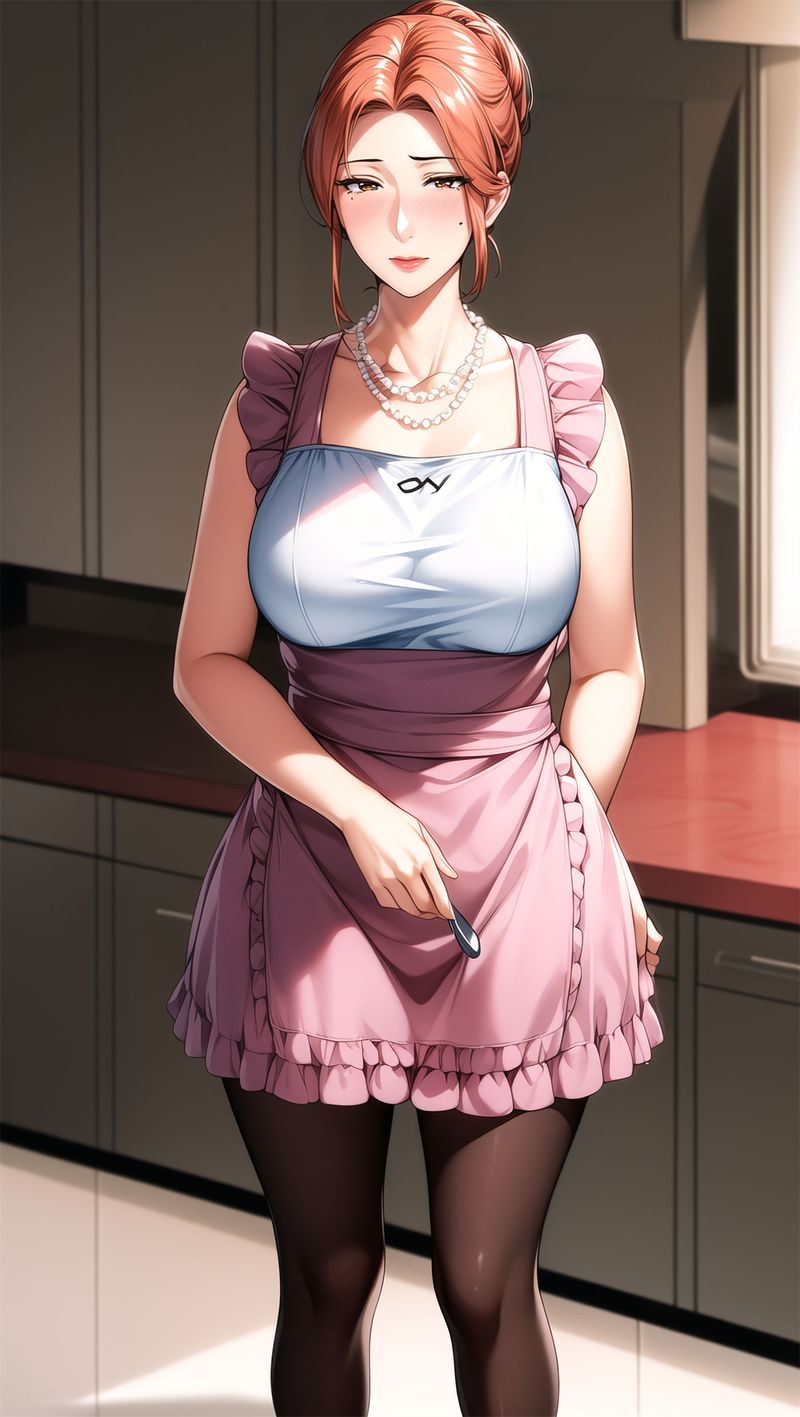 [AI绘画]美人母亲整合肉嫁高柳傢第07话