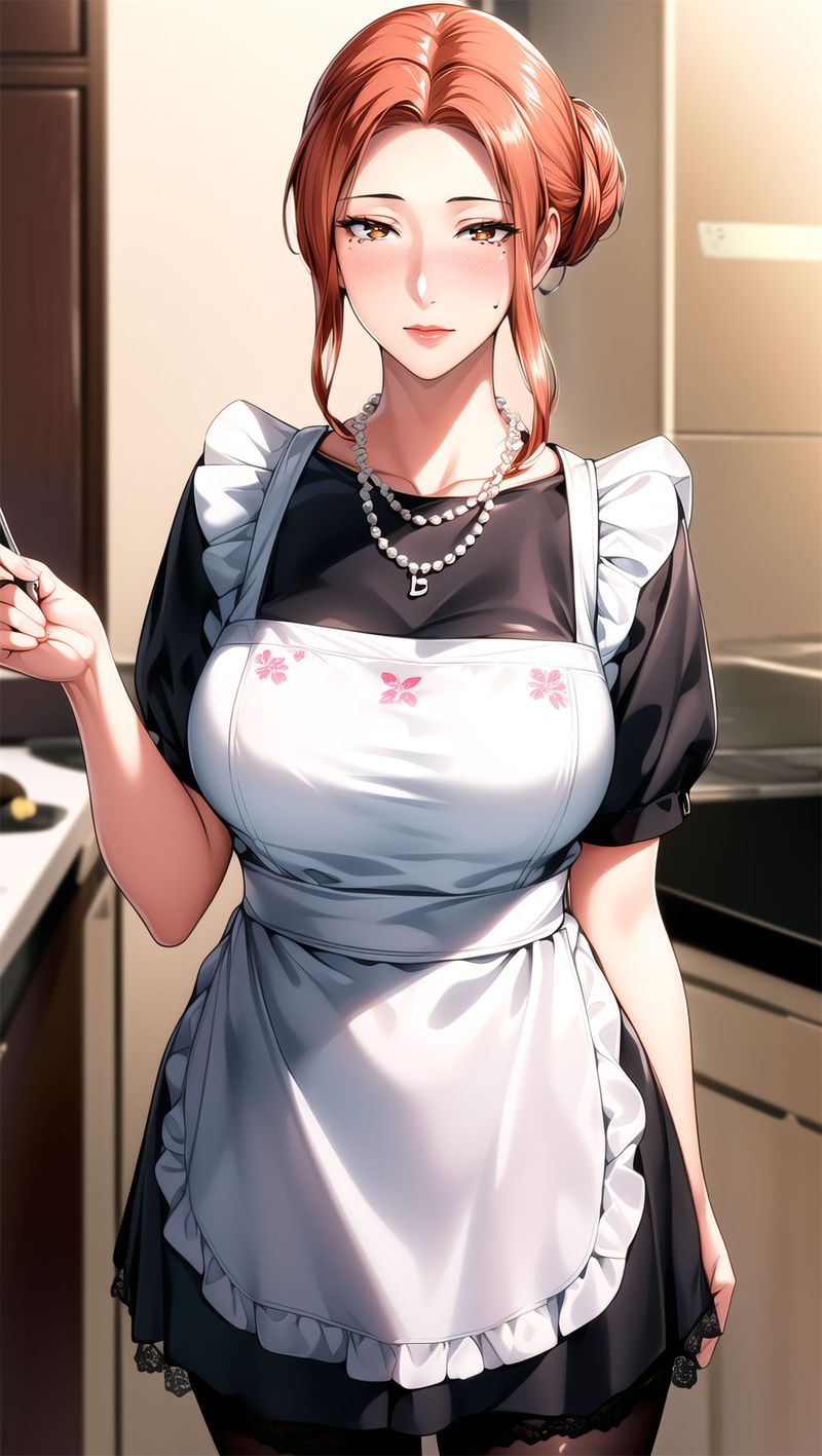 [AI绘画]美人母亲整合肉嫁高柳傢第07话