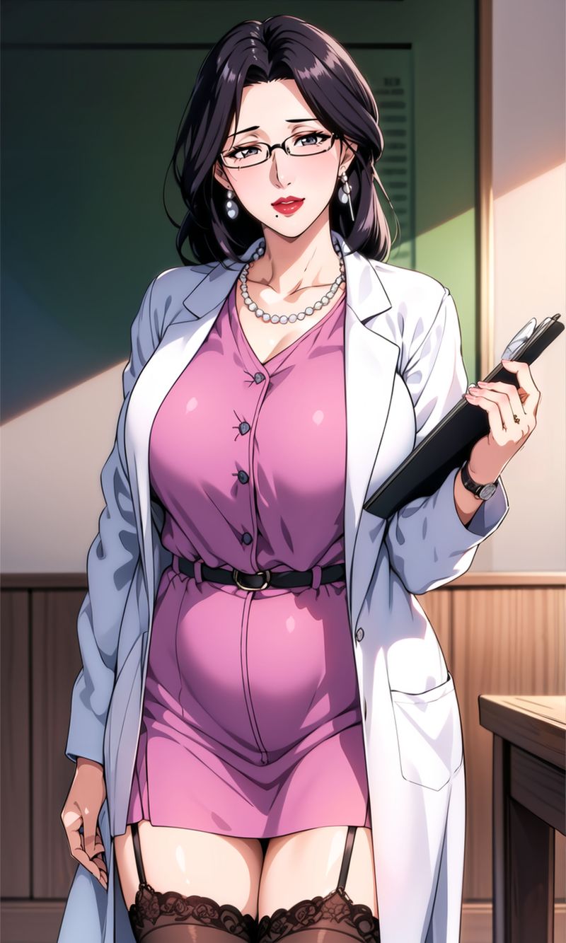 [AI绘画]美人母亲整合肉嫁高柳傢第07话