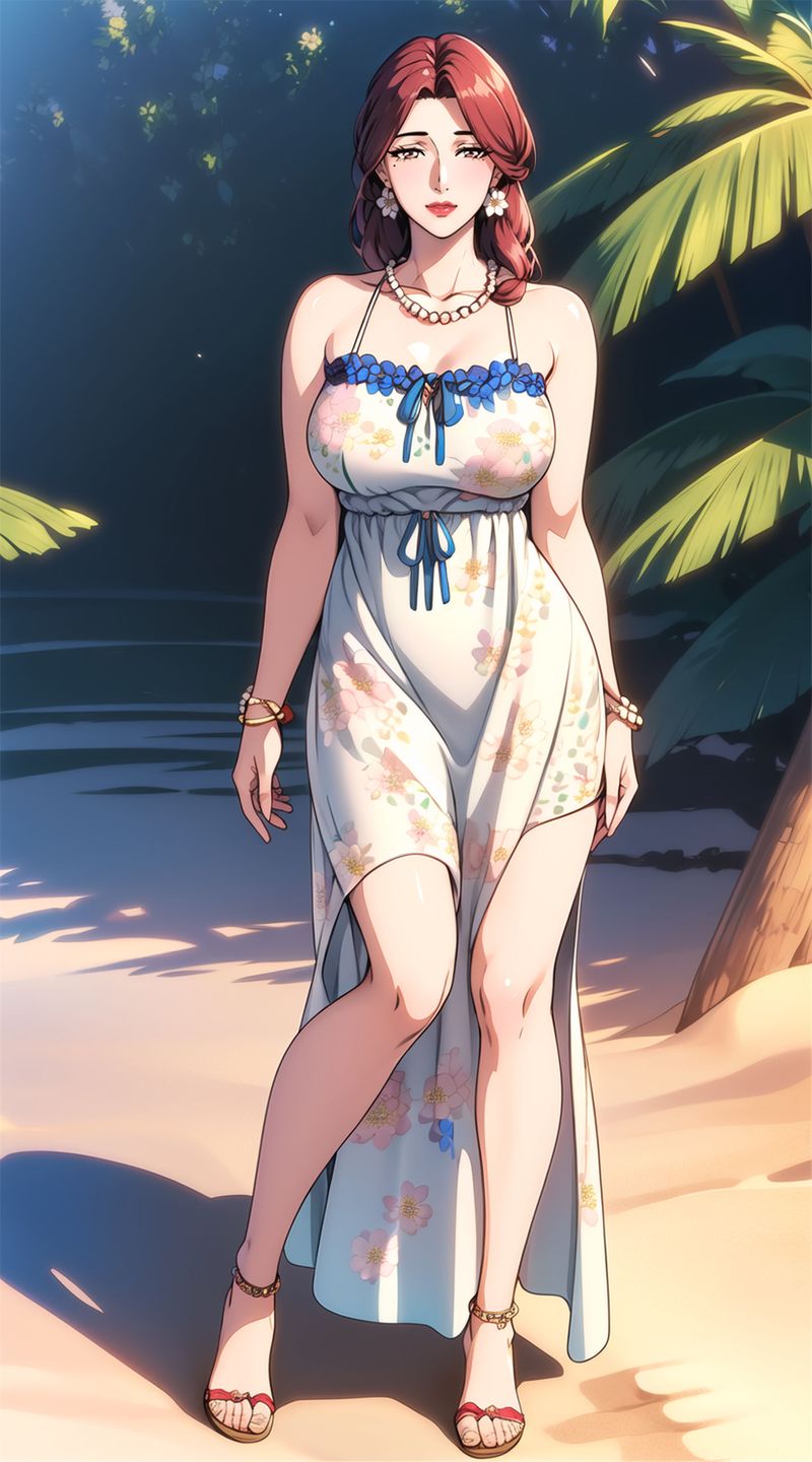 [AI绘画]美人母亲整合肉嫁高柳傢第09话