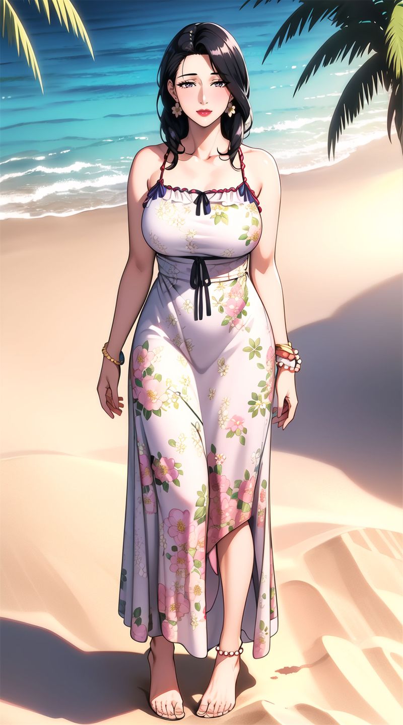 [AI绘画]美人母亲整合肉嫁高柳傢第09话