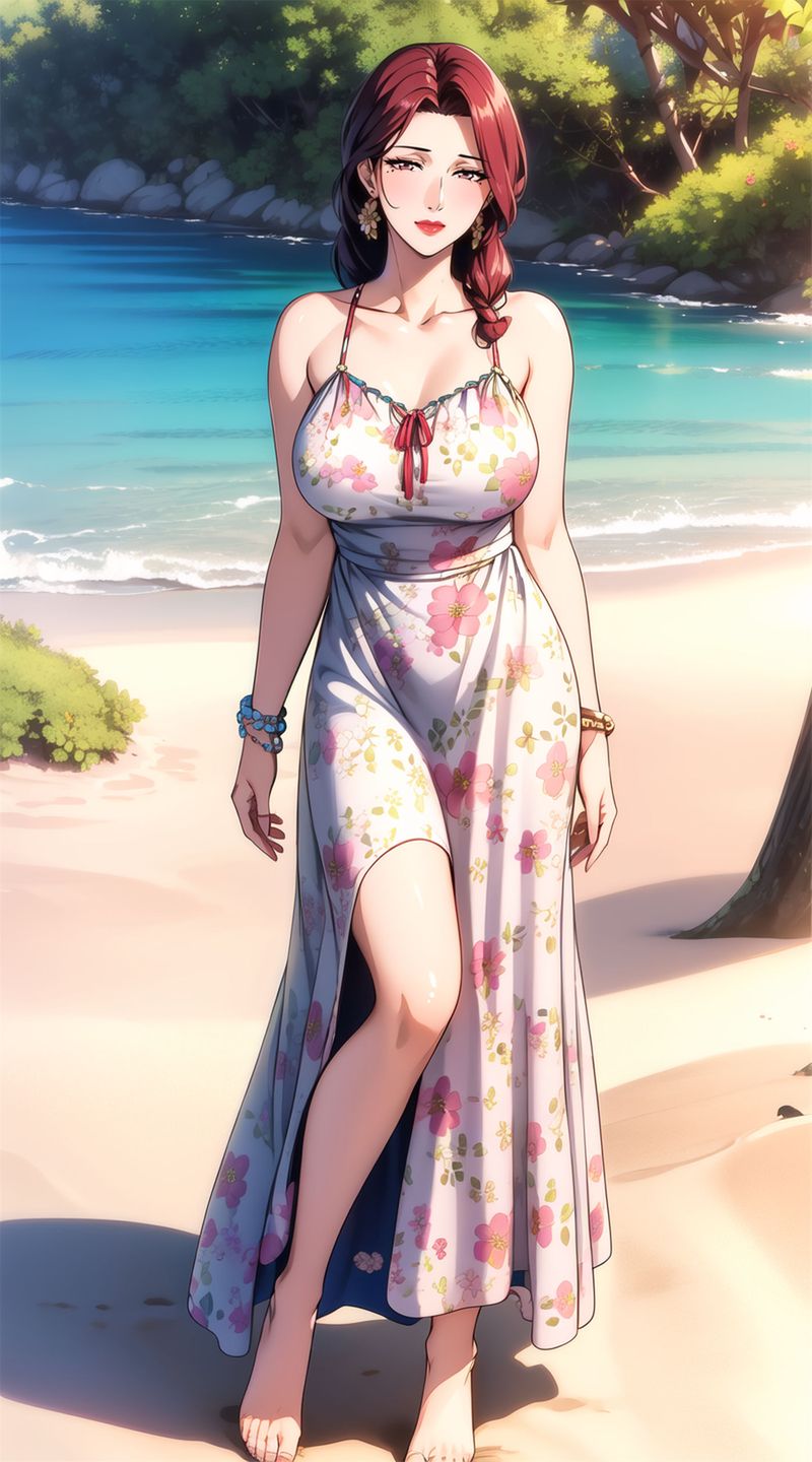 [AI绘画]美人母亲整合肉嫁高柳傢第09话