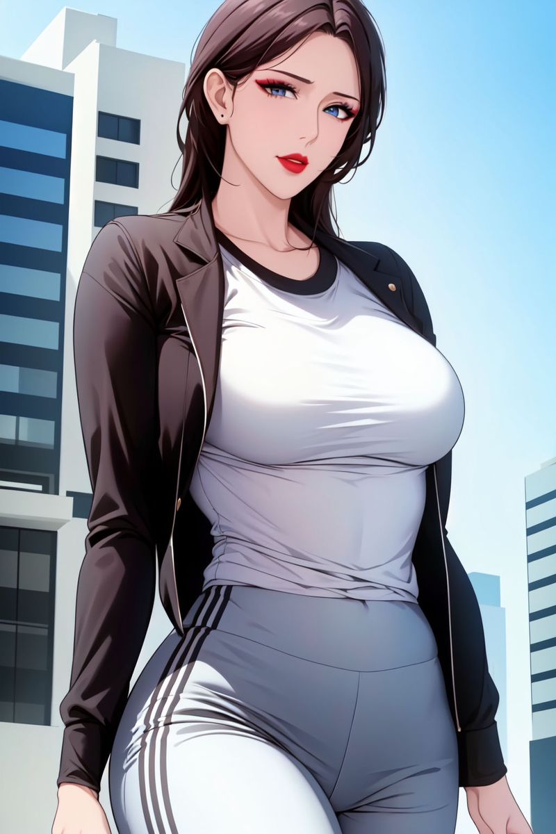 [AI绘画]美人母亲整合肉嫁高柳傢第09话