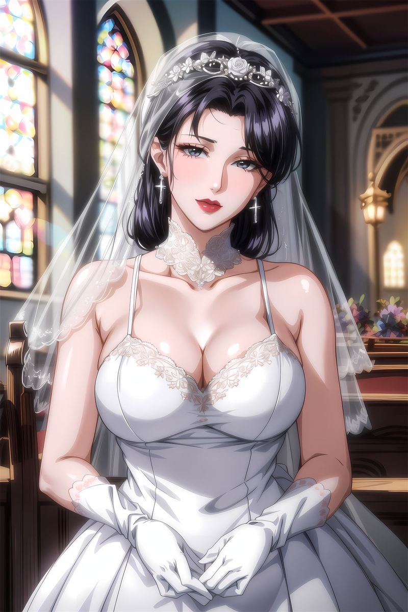 [AI绘画]美人母亲整合肉嫁高柳傢第10话