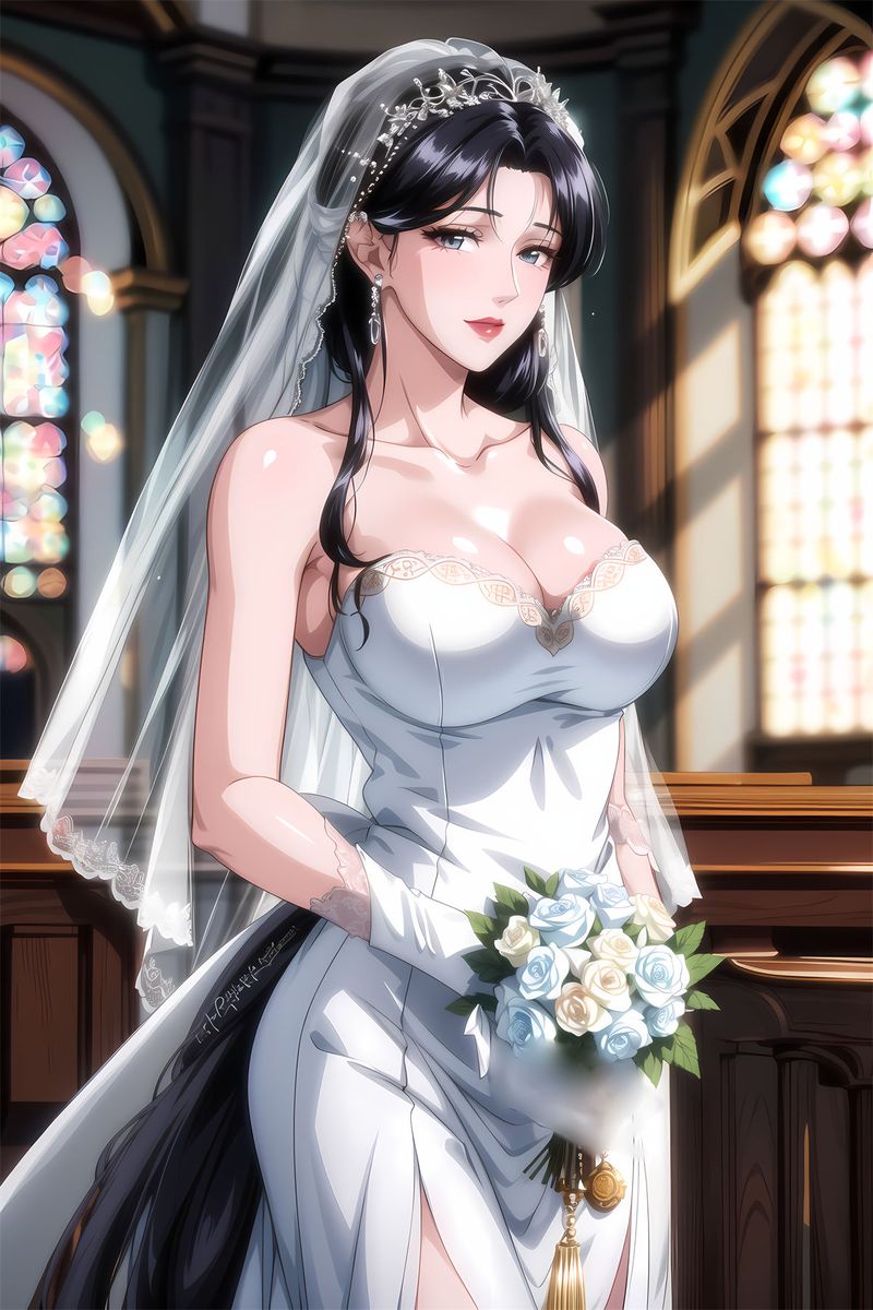 [AI绘画]美人母亲整合肉嫁高柳傢第10话