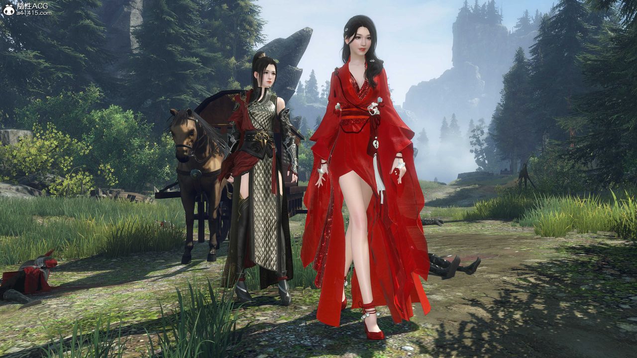 [3D]落花传第01話