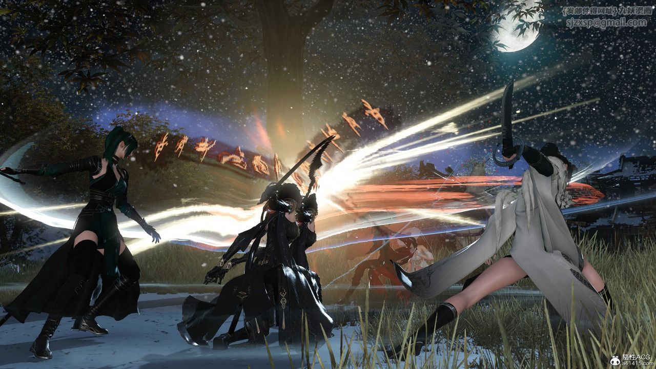 [3D]落花传第09話