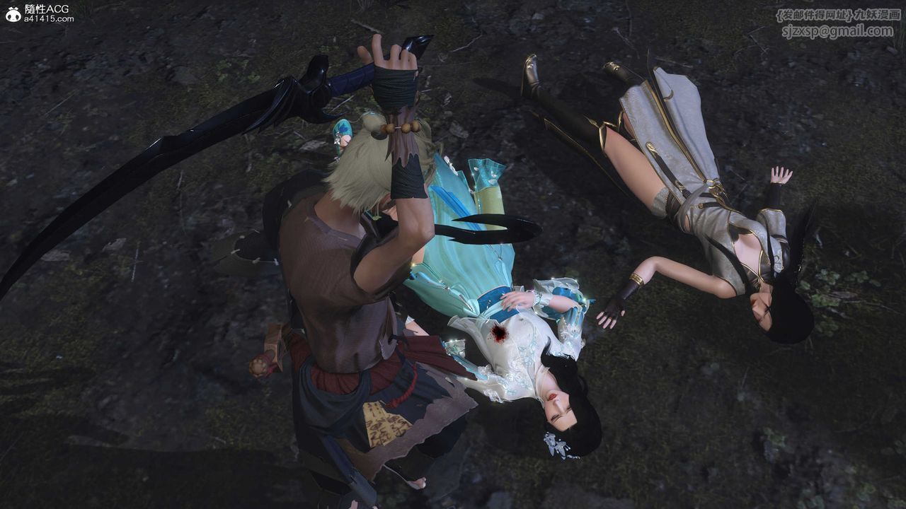 [3D]落花传第13話