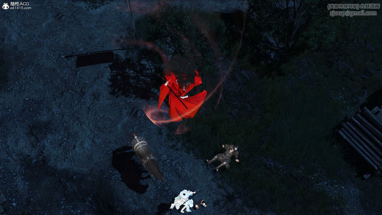 [3D]落花传第15話