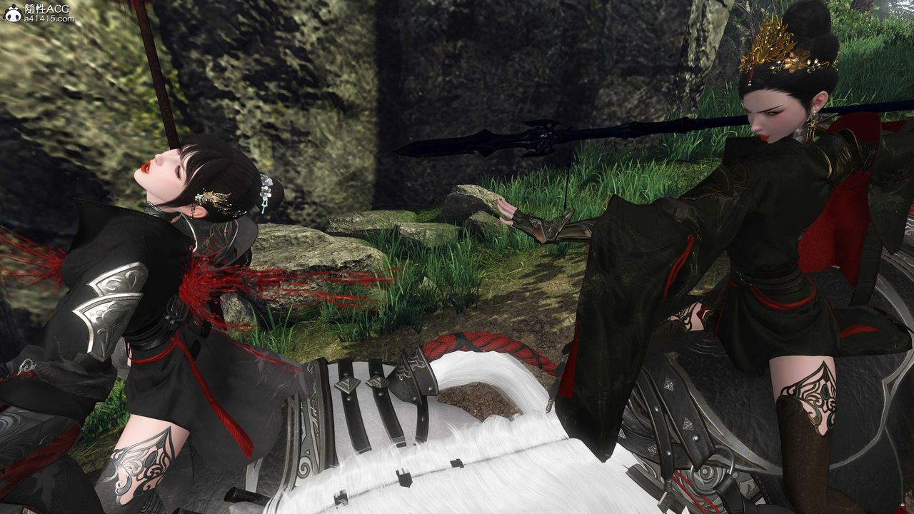 [3D]落花传第20話