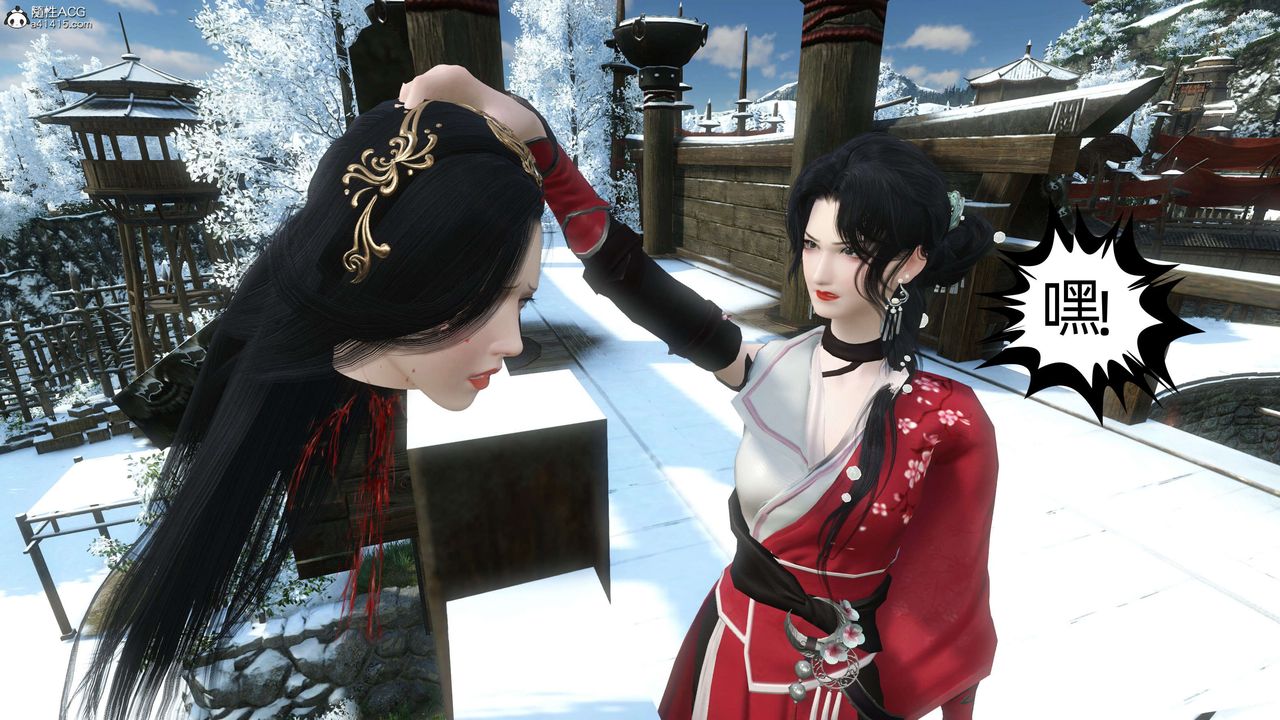 [3D]落花传第22話