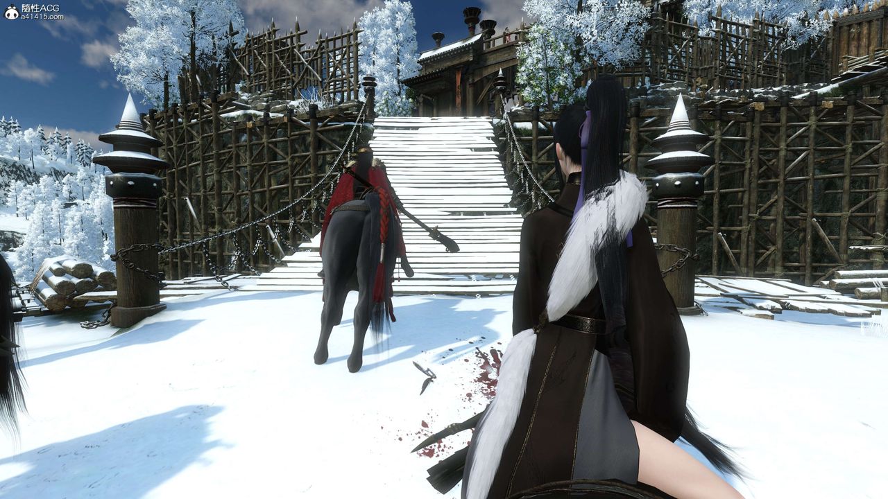 [3D]落花传第22話