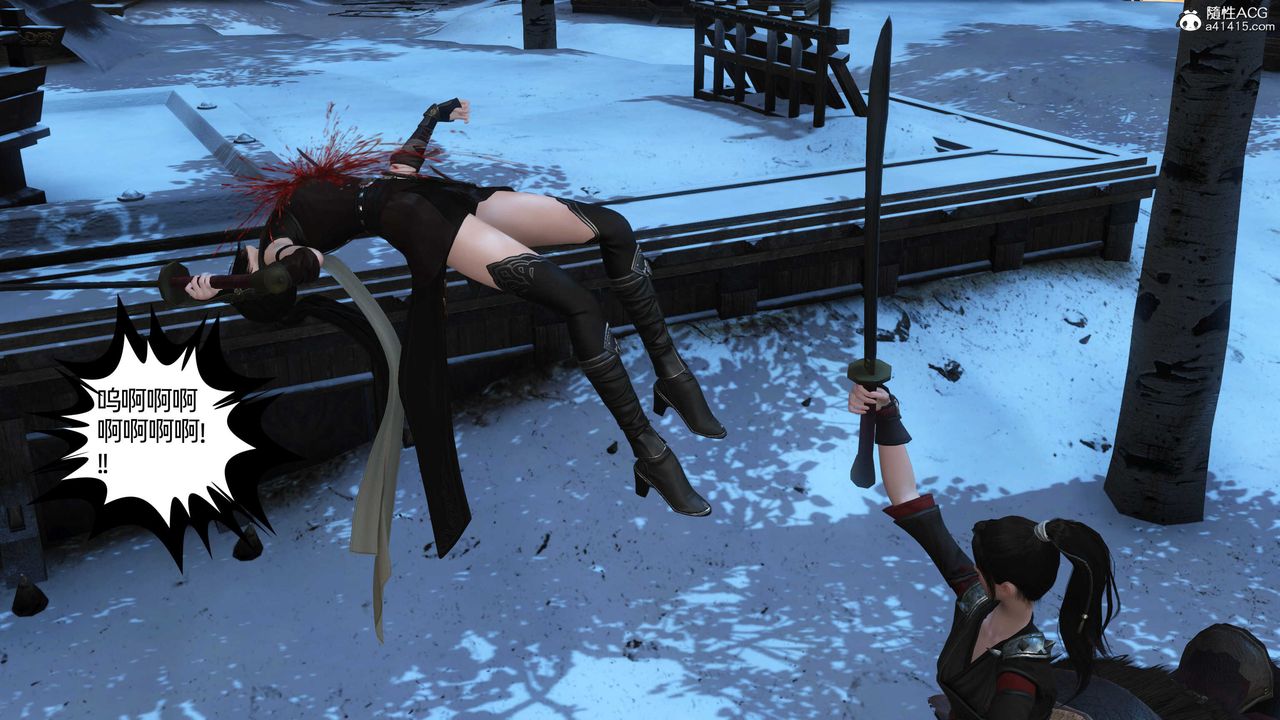 [3D]落花传第22話