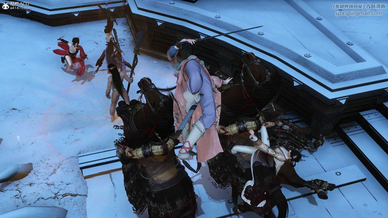 [3D]落花传第22話