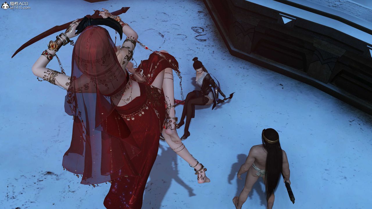 [3D]落花传第22話