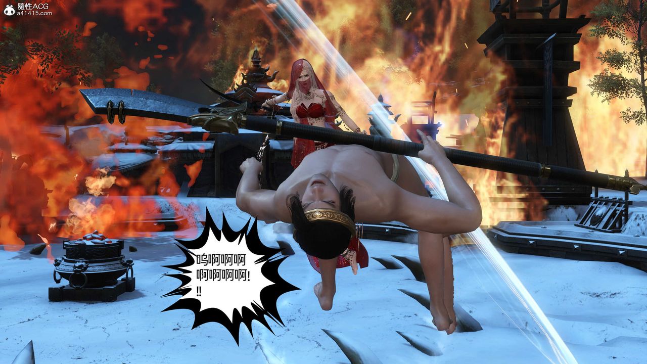 [3D]落花传第22話