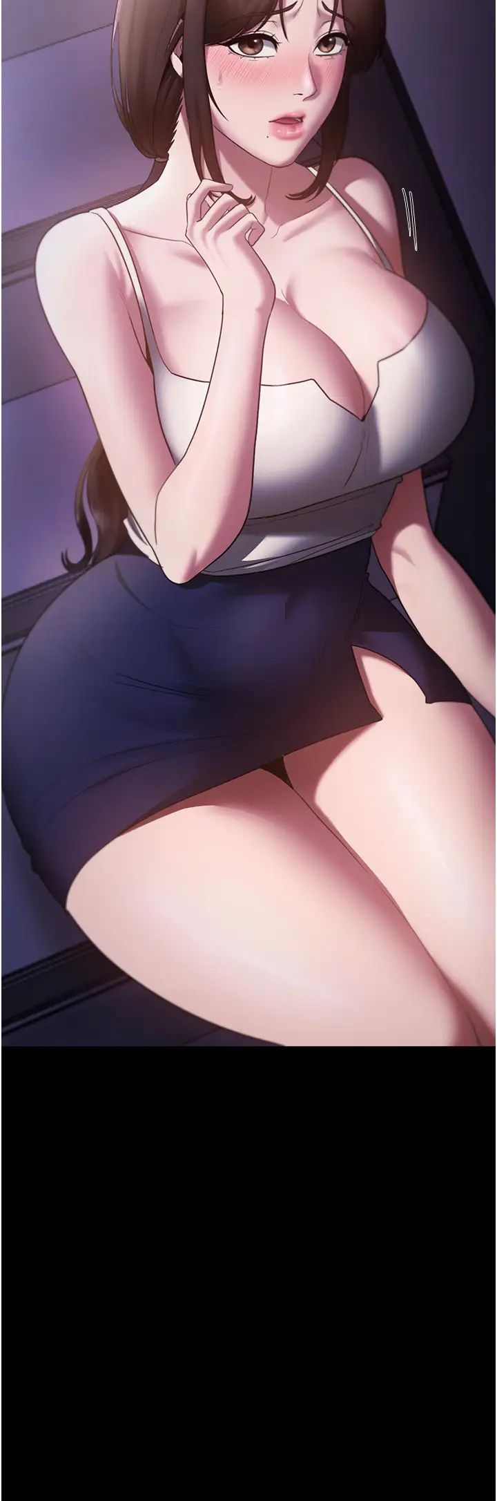 老闆娘的诱惑第17話-夾在胸部中間摩擦