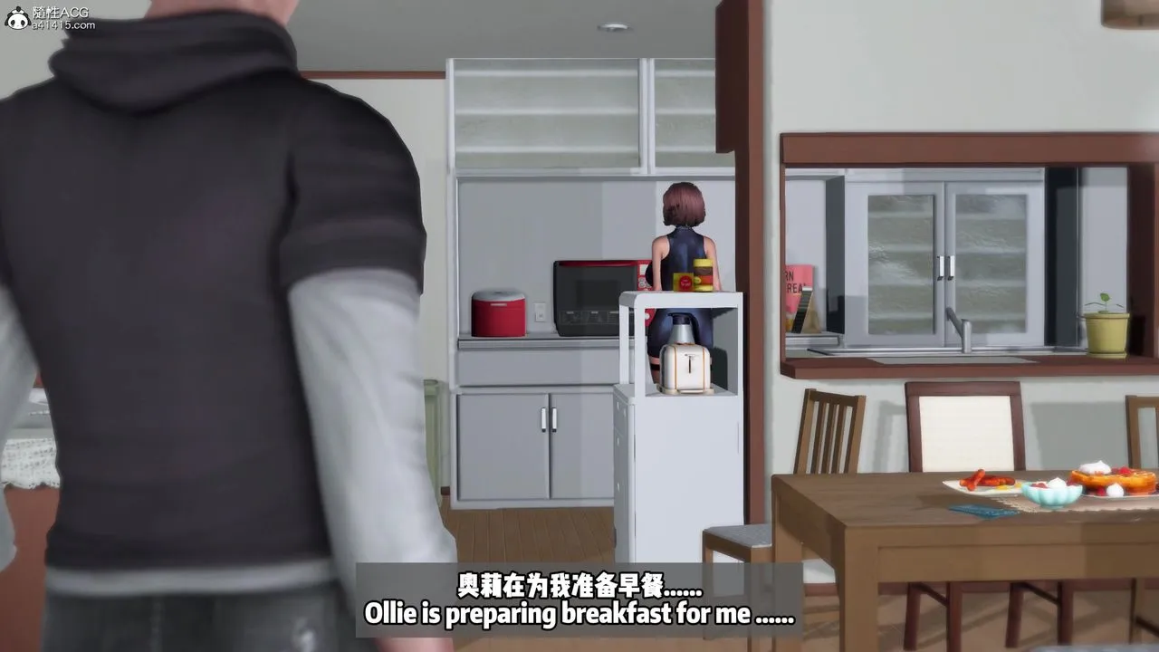我的淫乱妻子-奥莉Ollie[3D]-DLC-人妻NTR愿望短发02 - 图片 32