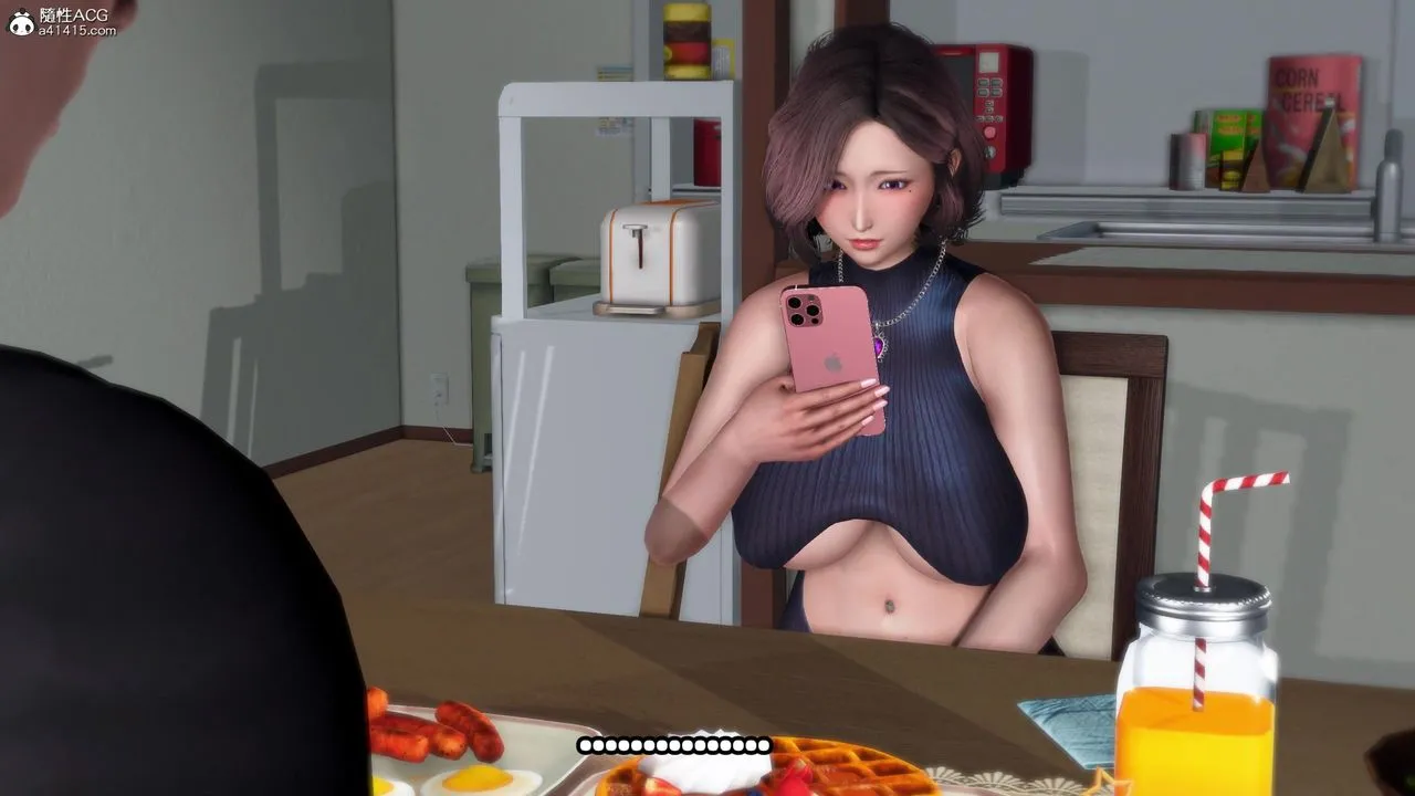 我的淫乱妻子-奥莉Ollie[3D]-DLC-人妻NTR愿望短发02 - 图片 39