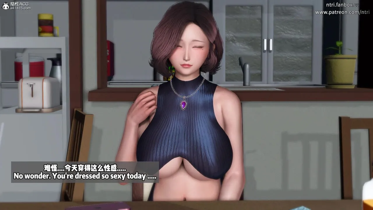 我的淫乱妻子-奥莉Ollie[3D]-DLC-人妻NTR愿望短发02 - 图片 68
