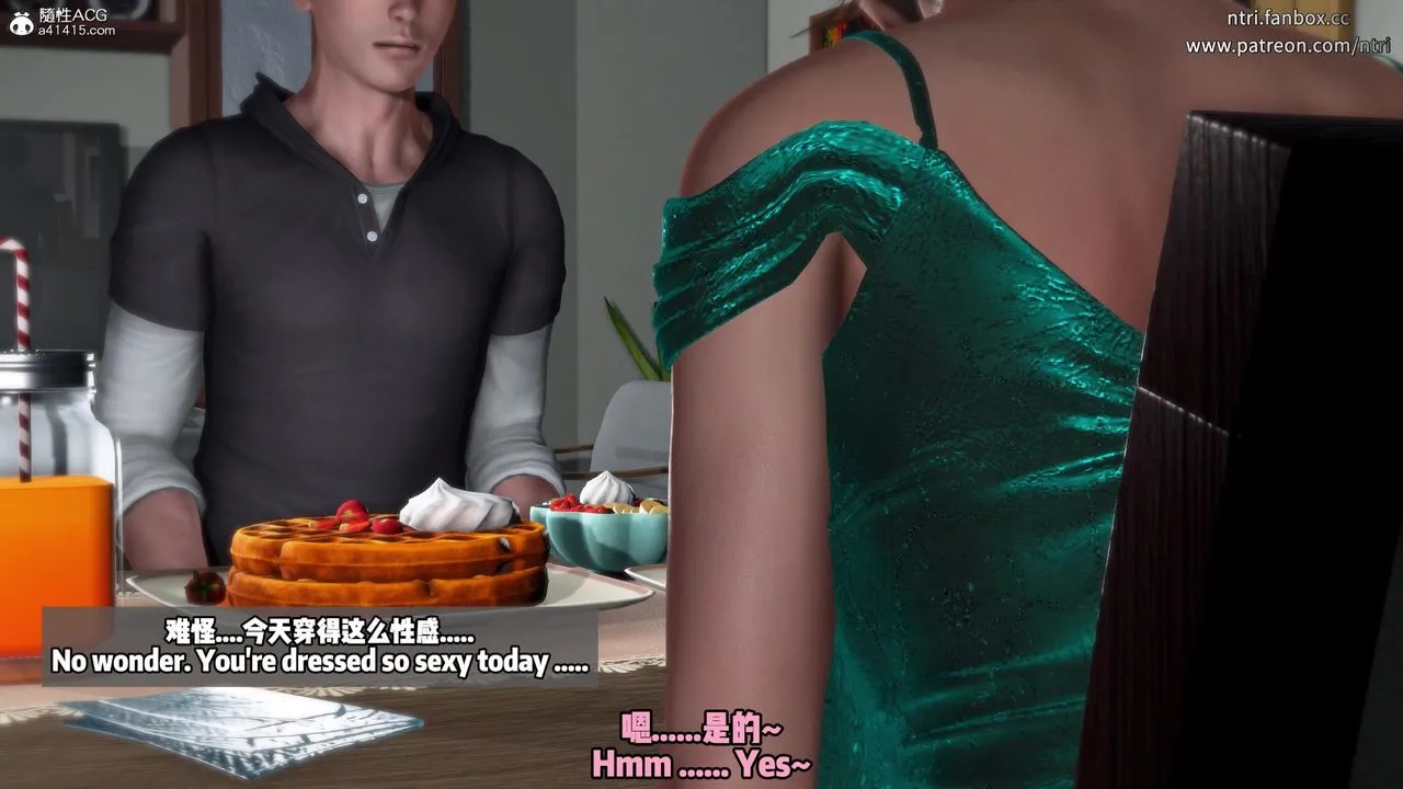 我的淫亂妻子-奧莉Ollie[3D]DLC-人妻NTR愿望长发02