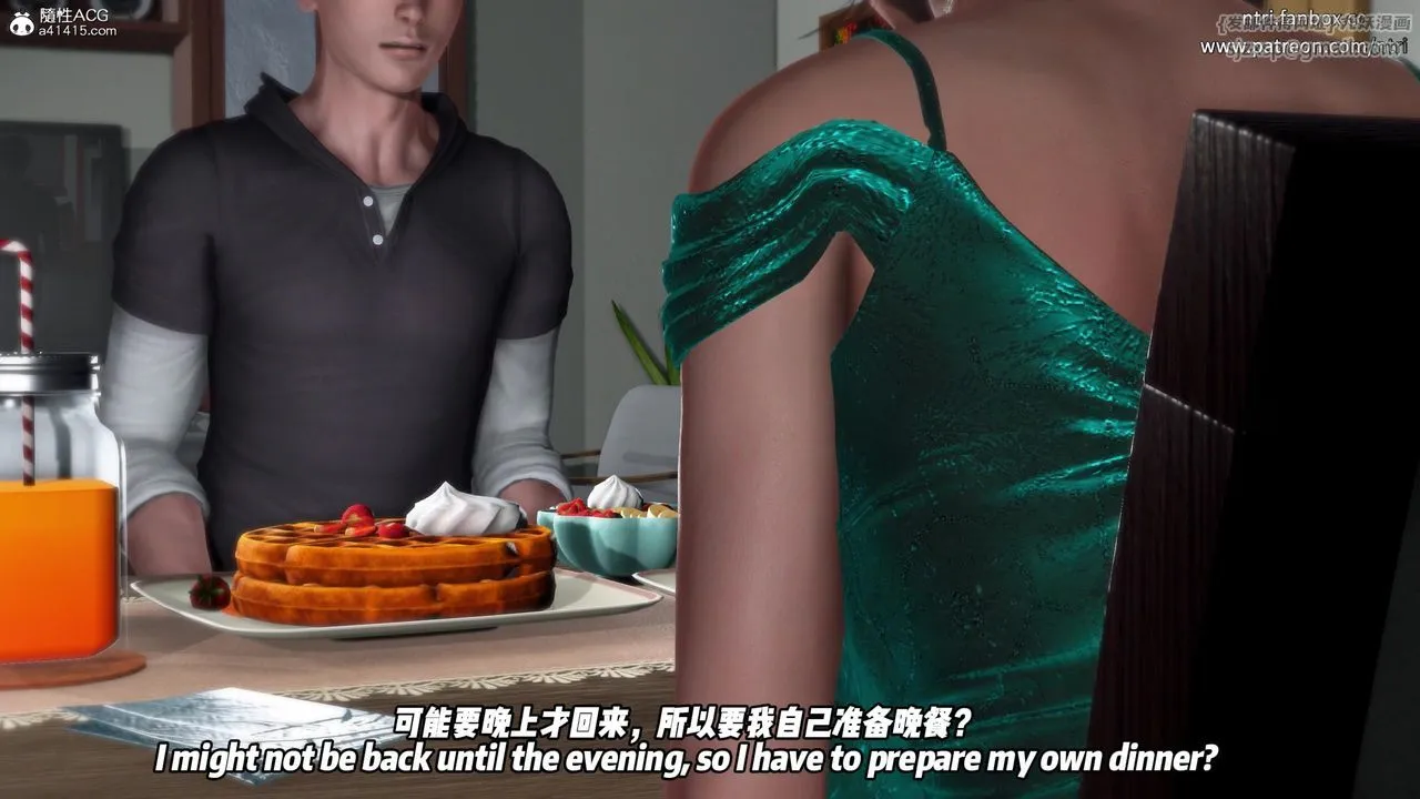 我的淫乱妻子-奥莉Ollie[3D]-DLC-人妻NTR愿望长发02 - 图片 75